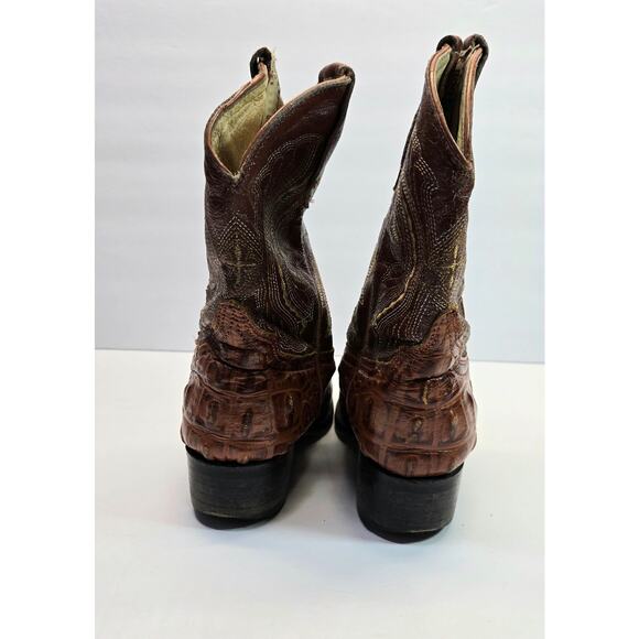 Sebastians Boots Cowboy Boots Kids 9.5 | Mex 18.5 Crocodile Western - Picture 5 of 7